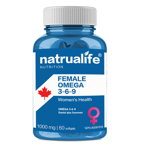Fórmula de Omega-3 del ATLÁNTICO para mujeres 1000 mg - 60 pastillas