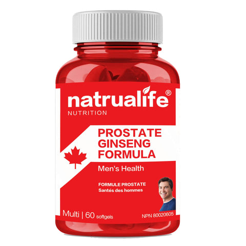Fórmula para la próstata con ginseng de ONTARIO - 60 pastillas