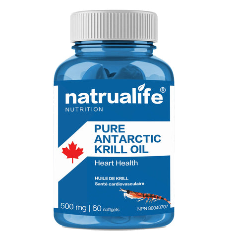 Huile de krill ANTARCTIQUE 500 mg - 60 gélules
